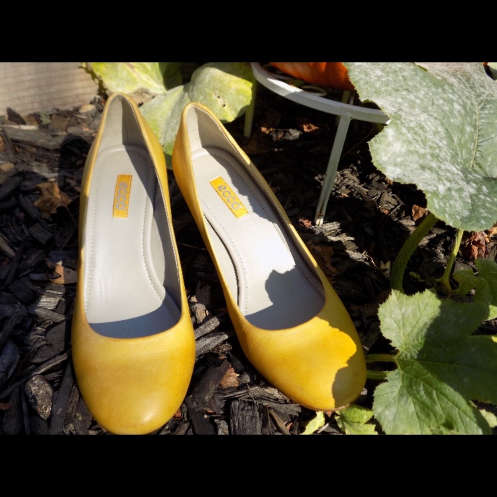 Ecco Sunny Yellow Footwear